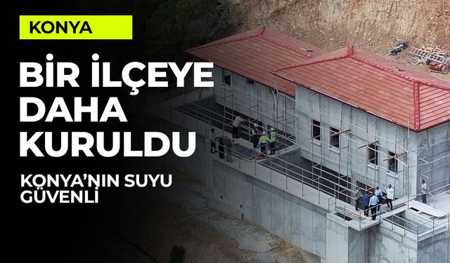 Konya'ya Yeni Bir Nefes: Taşkent'te İleri Biyolojik Atıksu Arıtma Tesisi Yüzde 60 Tamamlandı!