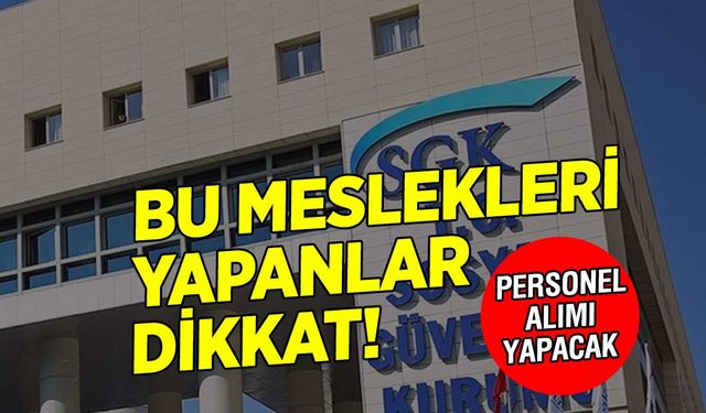 SGK 70 Sözleşmeli Bilişim Personeli Alımı Yapıyor! Başvuru Detayları ve Şartlar