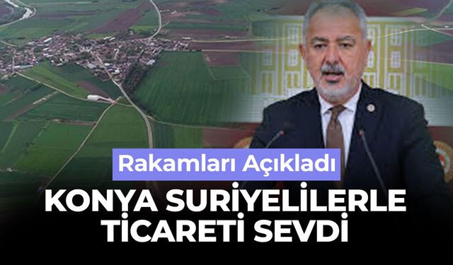 Konya Suriyeliler'le Ticareti Sevdi