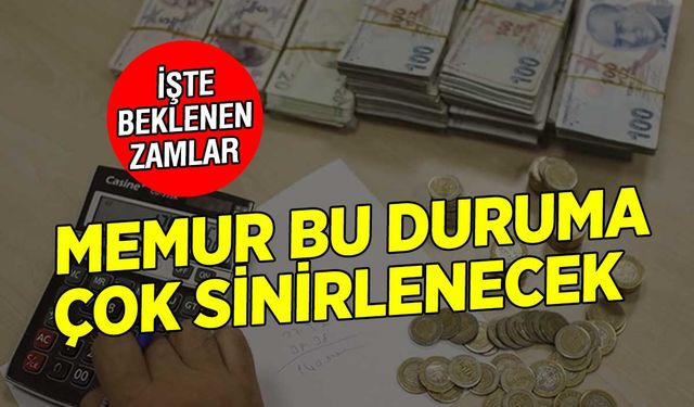 Memur ve emekli maaşlarına Ocak'ta çok düşük zam bekleniyor