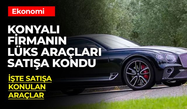 Hedefevim'in Lüks Araçları Satışa Kondu