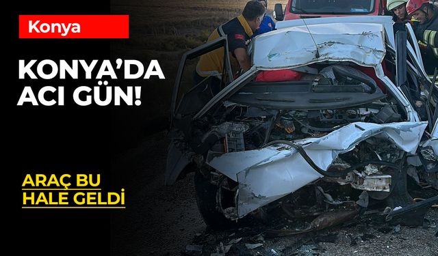 Konya Ereğli’de otomobil ile tır çarpıştı: 1 ölü