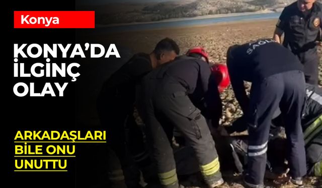 Arkadaşlarının Unuttuğu Balıkçıyı İtfaiye Kurtardı