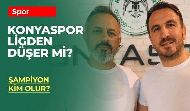 Şampiyon Galatasaray Konyaspor Ligde Kalıyor