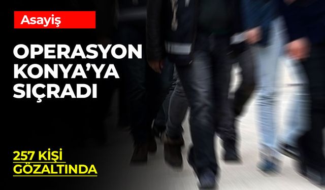 Göçmen Kaçakçılığına Büyük Darbe: Konya dahil 41 İlde 257 Gözaltı