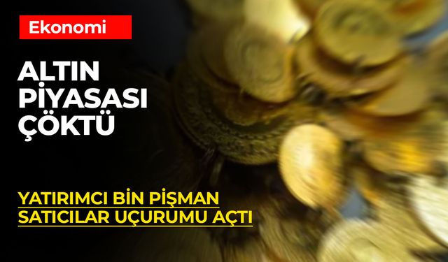 Altın Sert Düşüşte: Son 3.5 Yılın En Kötü Haftası