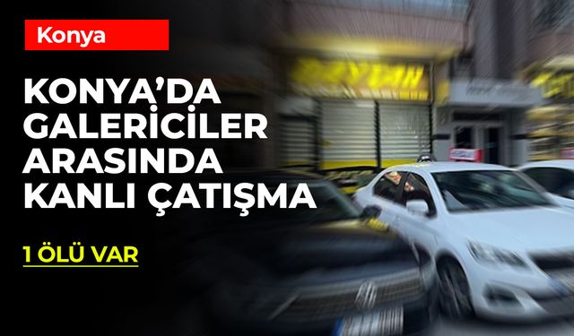 Konya'da Galeride Çatışma!