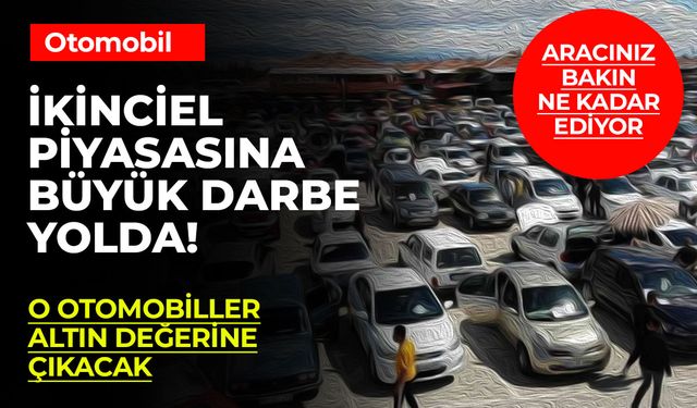 Hurda Araçlar İçin ÖTV Muafiyeti Meclis'te: Aracım Ne Kadar Ediyor? ÖTV hesaplama ekranı