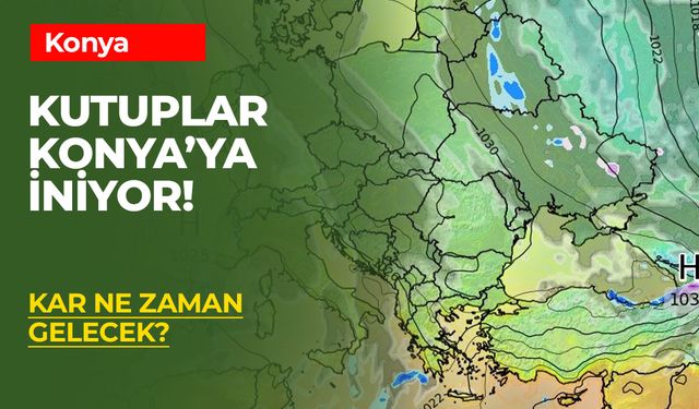 Kutuplar Konya'ya İniyor