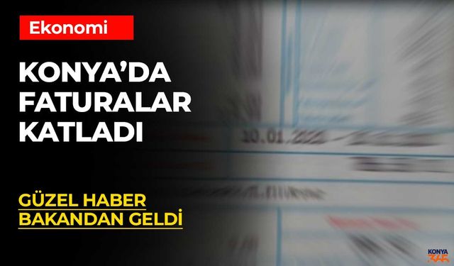 Konya’da Doğalgaz Faturaları Yükseldi: Müjde Enerji Bakanı Bayraktar’dan Geldi