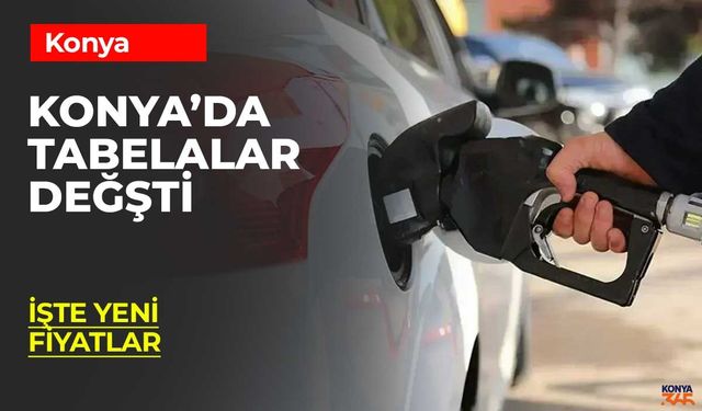 Konya'da Tabelalar Bir Kez Daha Değişti!