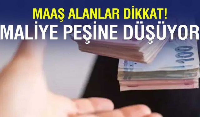 Maaşın Konuşuluyor... Ama Vergi Dairesinde!