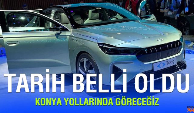 TOGG 10F Konya sokakları için gün sayıyor