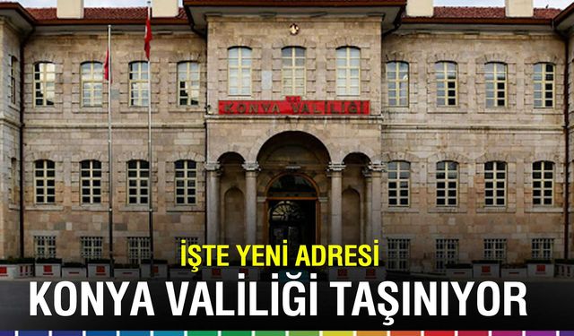 Konya Valiliği Darü’l Mülk’e Taşınıyor: Tarihi Saray Artık Yönetim Merkezi Olacak