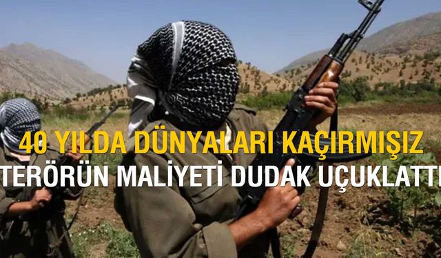 3,7 Trilyon Liralık Fatura: Türkiye Teröre Harcanan Kaynaklarla Neler Kaybetti?