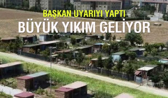 Konya'da büyük yıkım başlıyor