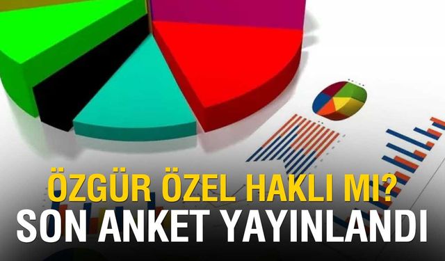Özgür Özel'i üzecek anket yayınlandı