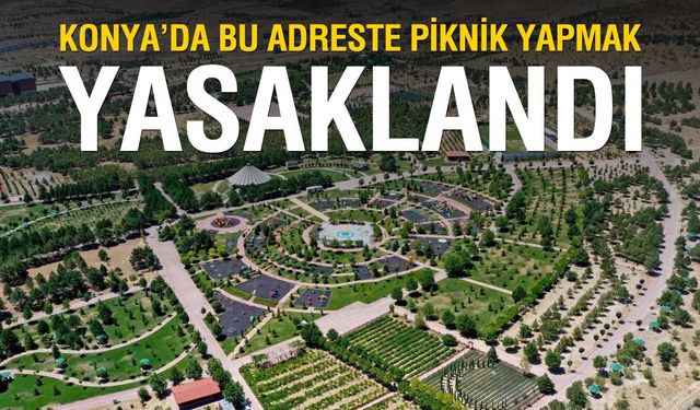 Konya'dan da Yasak Haberleri Geliyor! O Adreste Piknik Yasaklandı