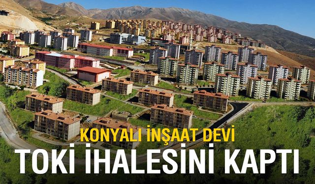 KOMYAPI dev Malatya'da TOKİ ihalesini aldı