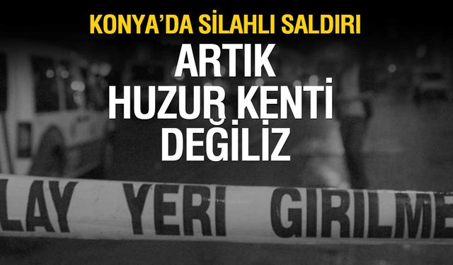 Konya’da Silahlı Kavga! Bacağından Vurulan Kişi Akaryakıt İstasyonuna Sığındı