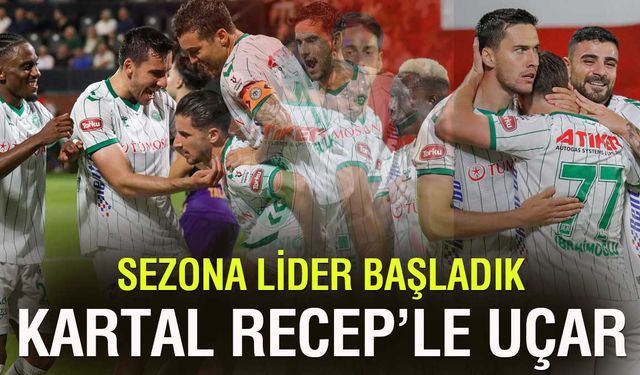 Eyüpspor'u 4-1 Yenen Konyaspor Sezona Lider Başladı