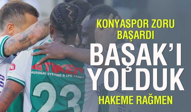 10 Kişi Kalan Konyaspor, Direndi ve Kazandı: Puanını 10’a Yükseltti