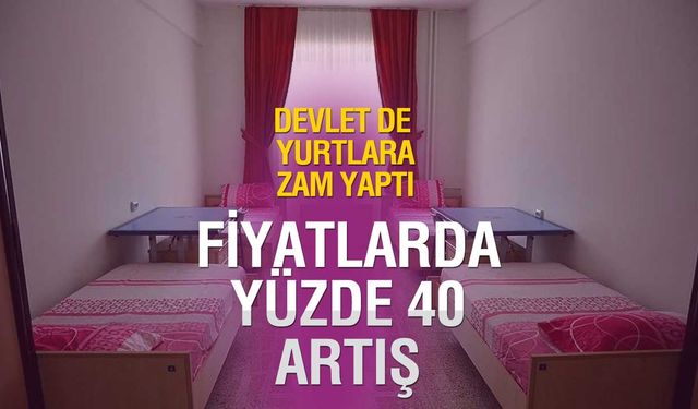 2025 KYK Yurt Ücretleri Açıklandı: Fiyatlarda Yüzde 40 Artış!