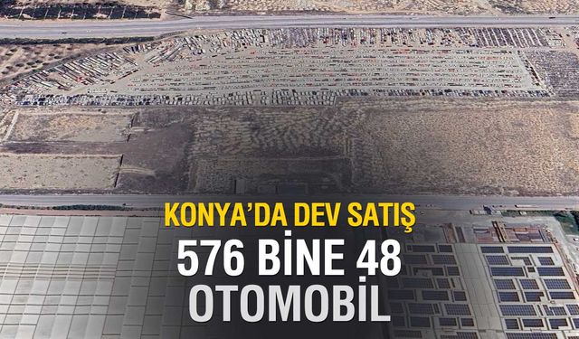 Konya’da Hurda Araç Satışı: 48 Araba ve 1794 Motosiklet İhaleye Çıkıyor