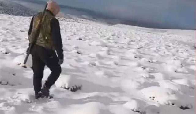 KONYA'DA ELLER ŞÜKÜR DUASINDA! KAR YAĞDI