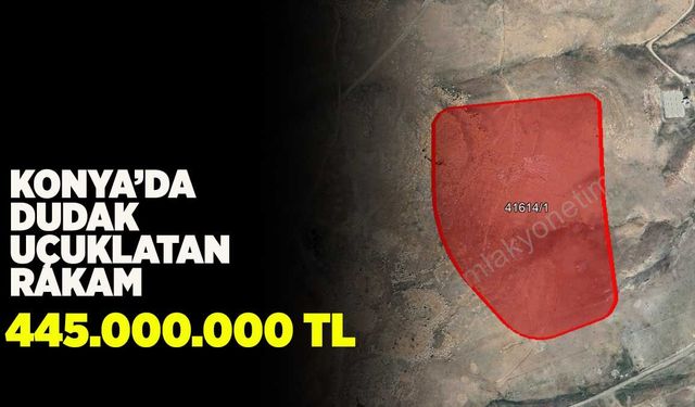 Konya'da Dudak Uçuklatan Rakam