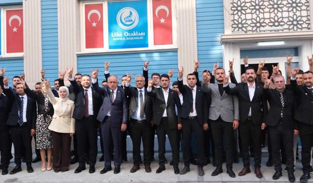 Konya'da Ülkü Ocakları Sahaya İniyor