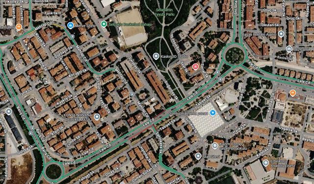 Konya’da o cadde 1 hafta trafiğe kapanıyor! İşte nedeni