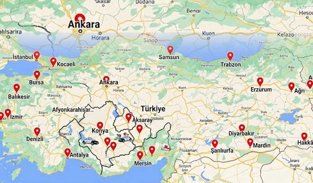 Konya Çevresinde Dev Kıskaç: 35 İlde Narkotik Darbesi