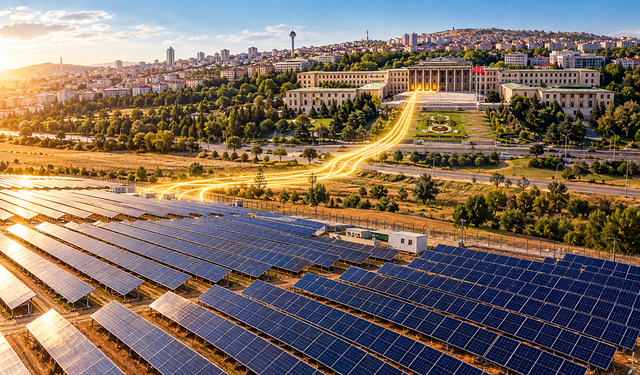 Konya’dan TBMM’ye güneş enerjisi