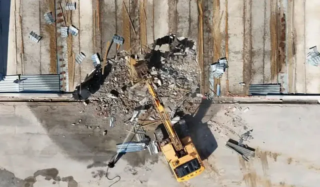 Önce Yıkım Sonra Ilgın'a Modern İtfaiye Binası Geliyor