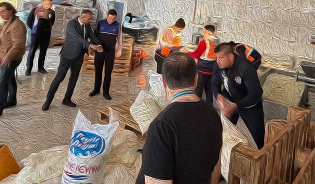 Akşehir'de Kaçak İmalathaneye Baskın: 9 Ton Peynir