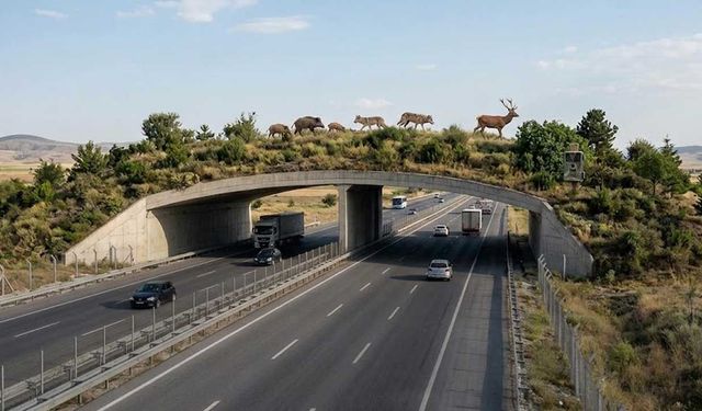 Konya-Aksaray Yoluna Ekolojik Köprü Müjdesi