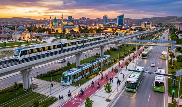 Konya'nın 2043 Ulaşım Vizyonu Kabul Edildi