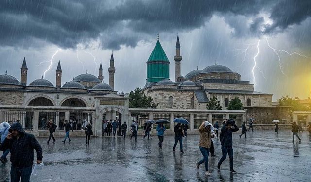 Meteoroloji Uyardı: Konya'da 31 İlçe Alarmda!