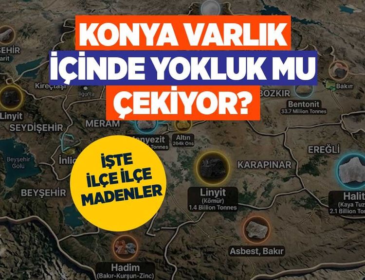 Konya Varlık İçinde Yokluk mu Çekiyor?
