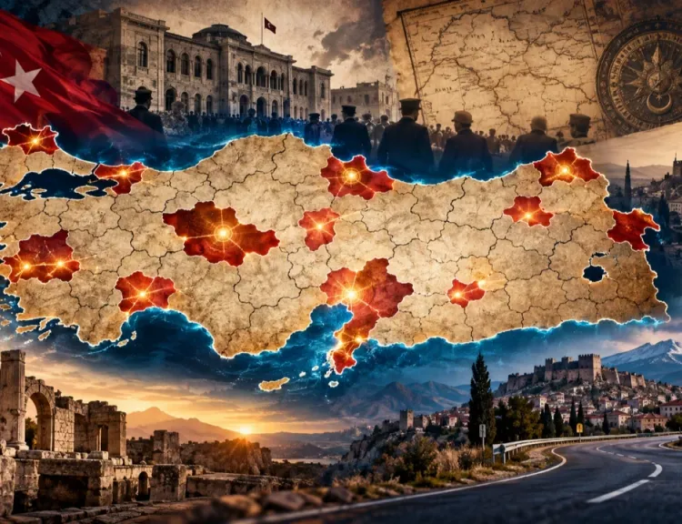 Önceden ilçe olan şehirler