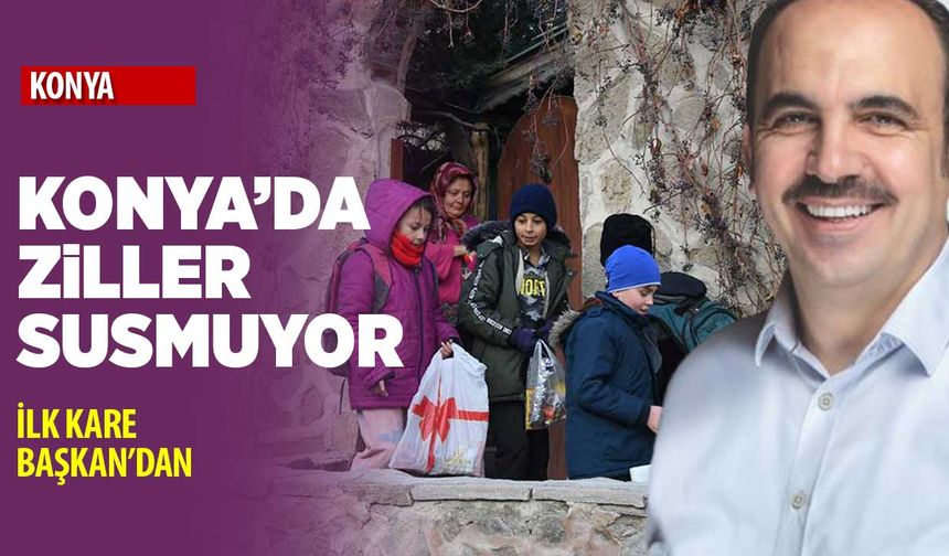 Konya'da zillerin susmadığı gün start aldı, ilk kare Başkan Altay'dan geldi