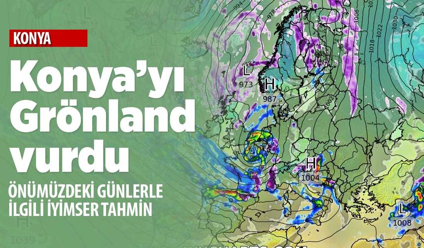 Kar yağışının önündeki engel: Konya'yı Grönland vurdu