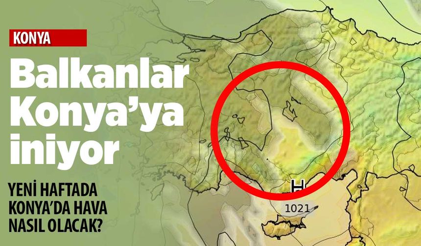 Balkanlar Konya'ya iniyor