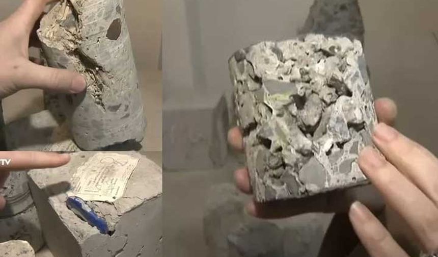 Eski yapılardan alınan karot numuneleri neredeyse elle bile parçalanabilecek kadar dayanıksız olduğu görülürken yeni binalardan alınan örneklerin ise eski binalara göre çok daha sağlam ve basınca dayanıklı oldukları görüldü.