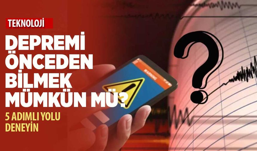 Telefonlara deprem uyarısı nasıl geliyor? Google bunu nasıl yapıyor?
