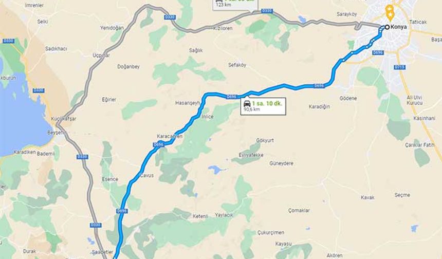 Saat 20:30 sularında Konya-Beyşehir ve Seydişehir Yolu'yla Konya-Antalya Yolu'nda yaşanan tipi ve olumsuz hava şartları nedeniyle yol çekici ve kamyon trafiğine kapatıldı.