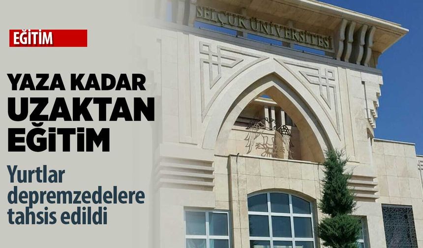 Üniversitelerde yaza kadar uzaktan eğitim yapılacak