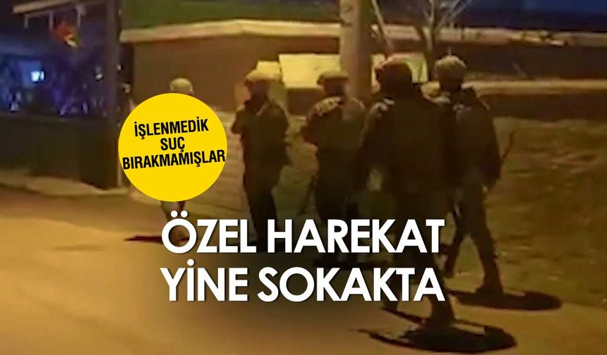 İşlenmedik suç bırakmamışlar: Ereğli'de 8 gözaltı