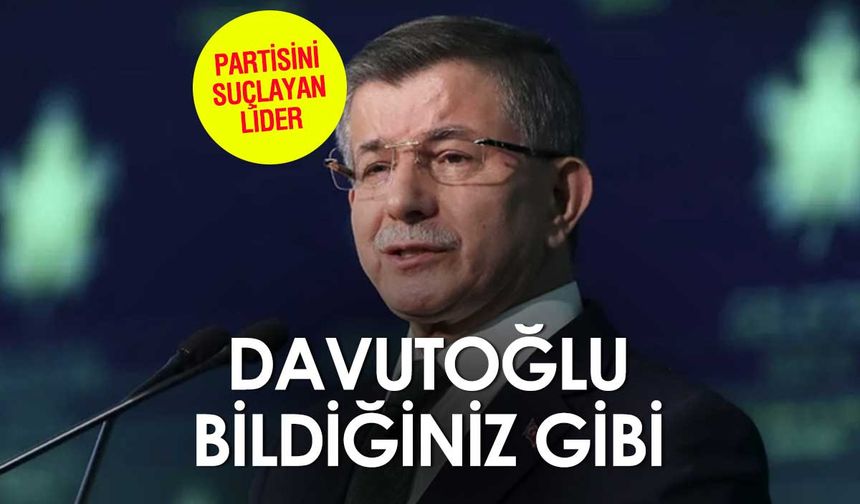 Gelecek Partisi'nde Kriz: Davutoğlu'nun Çıkışı Tartışma Yarattı